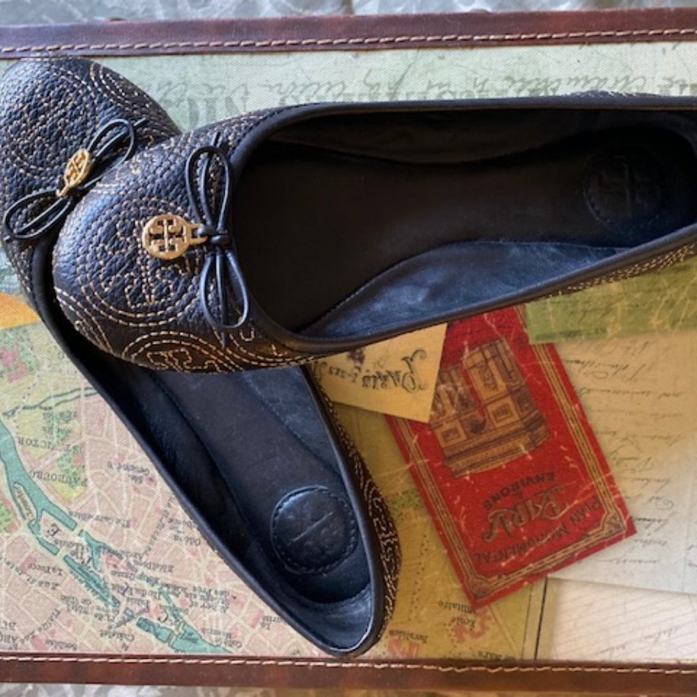 Tory Burch Chelsea Ballet Flats Size 7